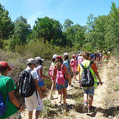 ruta de senderismo turma