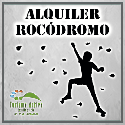 Alquiler de rocódromo. Turma Ocio.