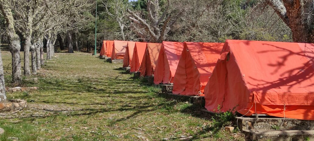 Campamento San Pedro de las Herrerías, ubicado en plena Sierra de la Culebra (Zamora). Turma Ocio.