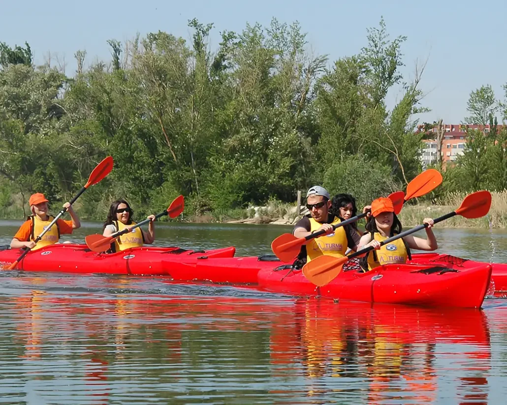 ruta en kayak por el Duero