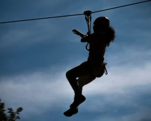 tirolina en parkaventura turma Zamora