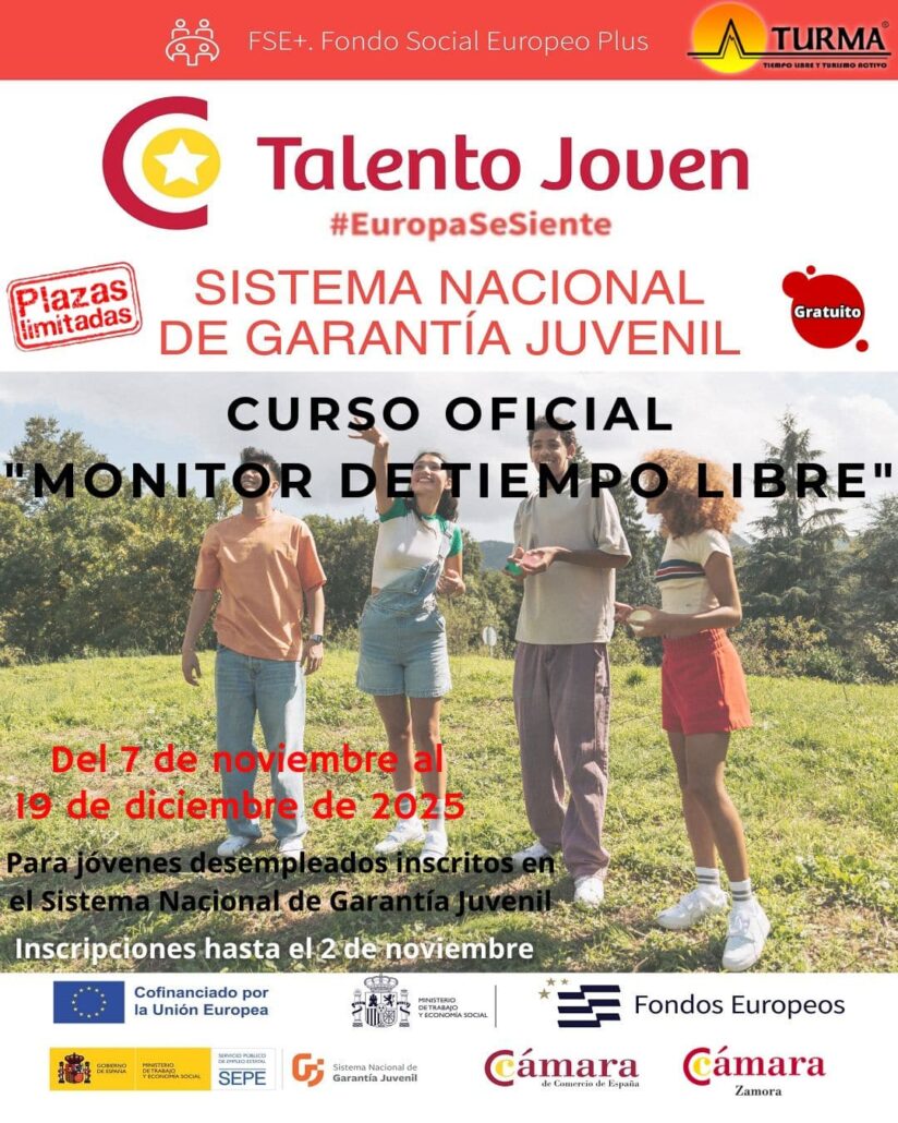 curso de monitor de tiempo libre gratis