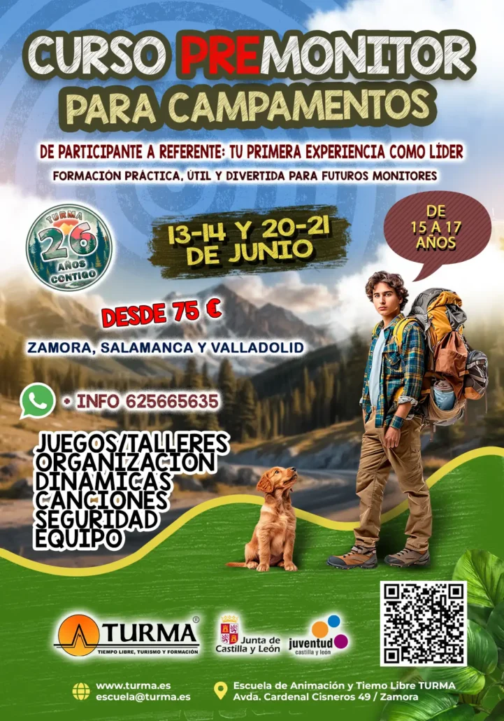 Curso premonitor de tiempo libre